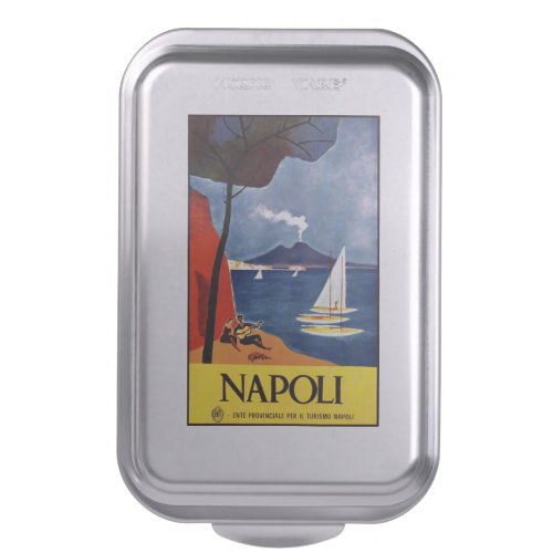 Vintage Napoli Naples Italy cake tin Cake Pan