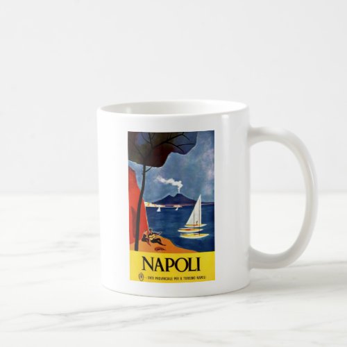 Vintage Napoli Travel Love Romance Coffee Mug