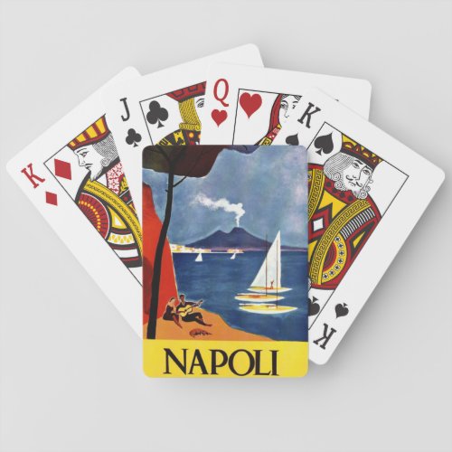 Vintage Napoli Travel Love Romance Poker Cards