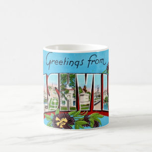 Vintage Nashville Postcard Mug