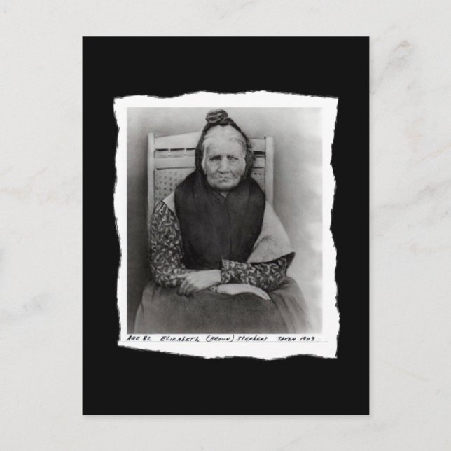 Vintage Native American Cherokee Postcard (Front)