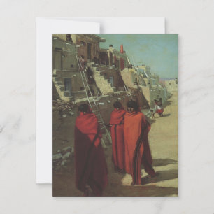 Vintage Native American, Hopi Pueblo by Louis Akin