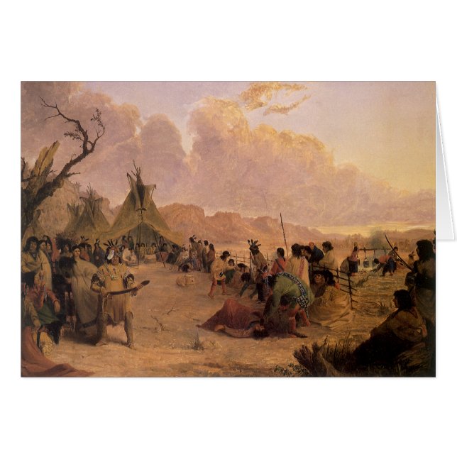 Vintage Native American, Medicine Dance by Eastman (Front Horizontal)