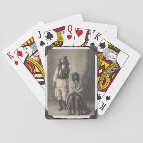Vintage Native American  Playing Cards