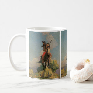 Vintage Native Americans, Crow Outlier by Dunton Coffee Mug