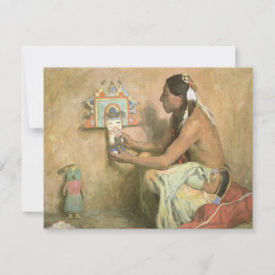 Vintage Native Americans, Hopi Katchina by Couse