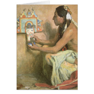 Vintage Native Americans, Hopi Katchina by Couse