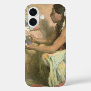Vintage Native Americans, Hopi Katchina by Couse iPhone 16 Case