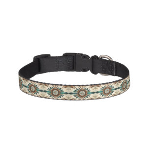 Vintage Native Feather Retro Dream Catcher Pattern Pet Collar