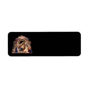 Vintage Nativity Address Labels