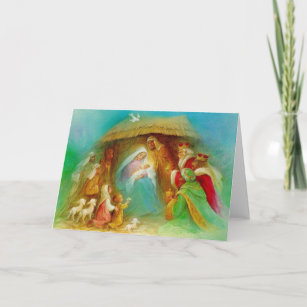 Nativity Scene Cards | Zazzle