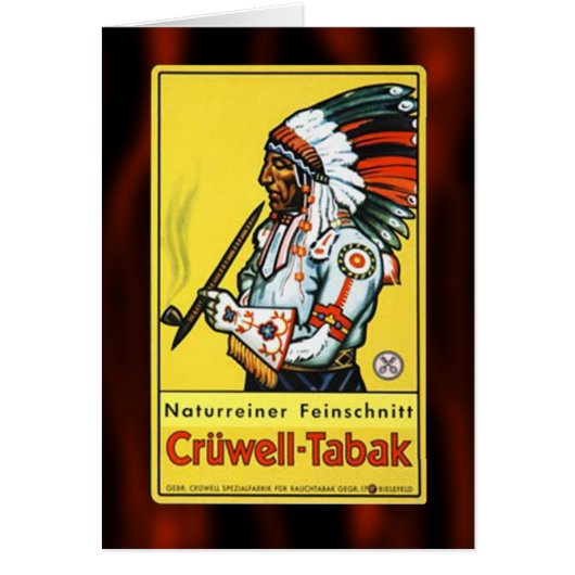 Vintage Natural Tobacco Ad Cards (Front)