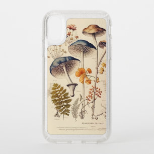 Vintage Naturalist Mushroom Speck iPhone XR Case