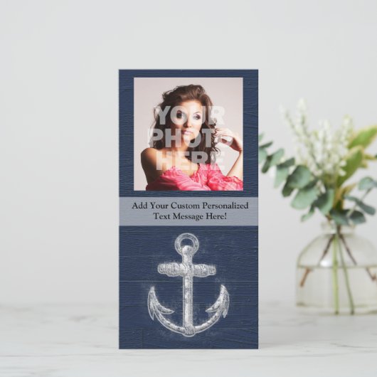 Vintage Nautical Anchor (Standing Front)