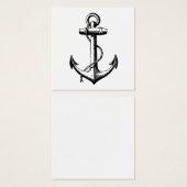 Vintage Nautical Anchor Illustration (Front & Back)