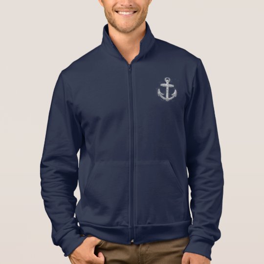 Vintage Nautical Anchor Jacket