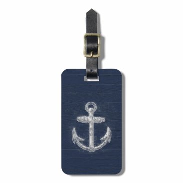 Vintage Nautical Anchor Luggage Tag Vintage Nautical Anchor Luggage Tag
