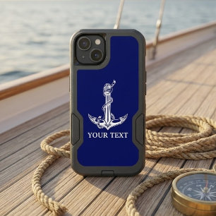Vintage Nautical Anchor Rope Boat Name iPhone 13 Case