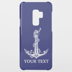 Vintage Nautical Anchor Rope Boat Name Uncommon Samsung Galaxy S9 Plus Case
