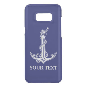 Vintage Nautical Anchor Rope Boat Name Uncommon Samsung Galaxy S8+ Case