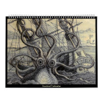 Vintage Nautical Calendar
