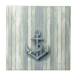 Vintage Nautical Classy Anchor Tile at Zazzle