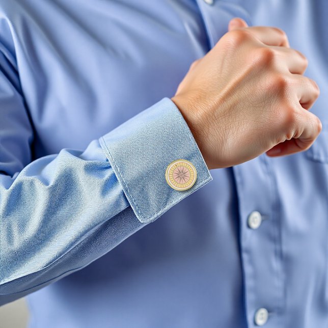 Vintage Nautical Compass Cufflinks (Creator Uploaded)