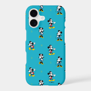 Vintage Nautical Mickey & Minnie Mouse Pattern iPhone 17 Case