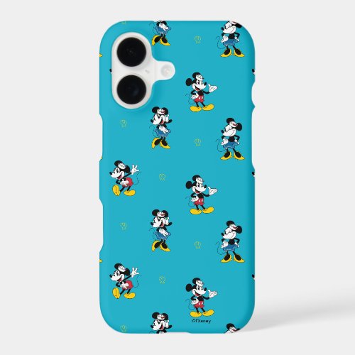 Vintage Nautical Mickey &amp; Minnie Mouse Pattern iPhone 17 Case