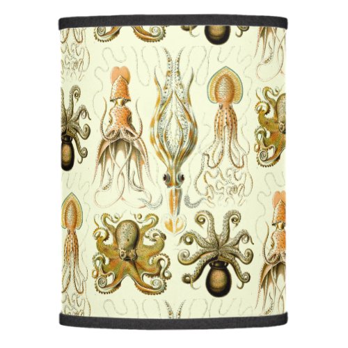 Vintage Nautical Octopus by Ernst Haeckel Lamp Shade