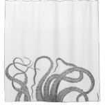 Vintage Nautical Octopus Kraken Tentacles Steampun Shower Curtain at Zazzle