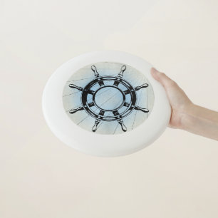 Vintage Nautical Ship's Wheel for Navigation Wham-O Frisbee