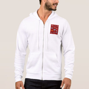 Vintage Nautical Travel Badge Collection Hoodie