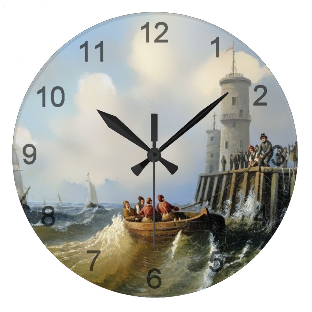 Vintage Nautical Wall Clocks Zazzle