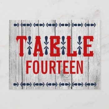 Vintage Nautical Wedding Table Numbers by RenImasa at Zazzle