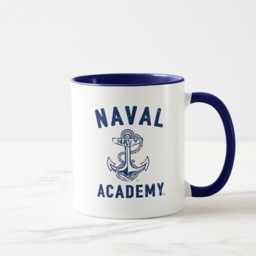 Vintage Naval Academy Anchor Mug