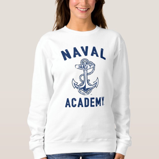 vintage naval academy sweatshirt