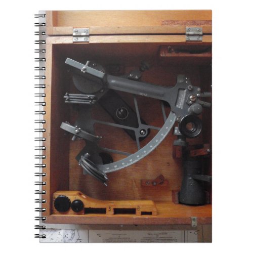 Vintage Navy Sextant Notebook