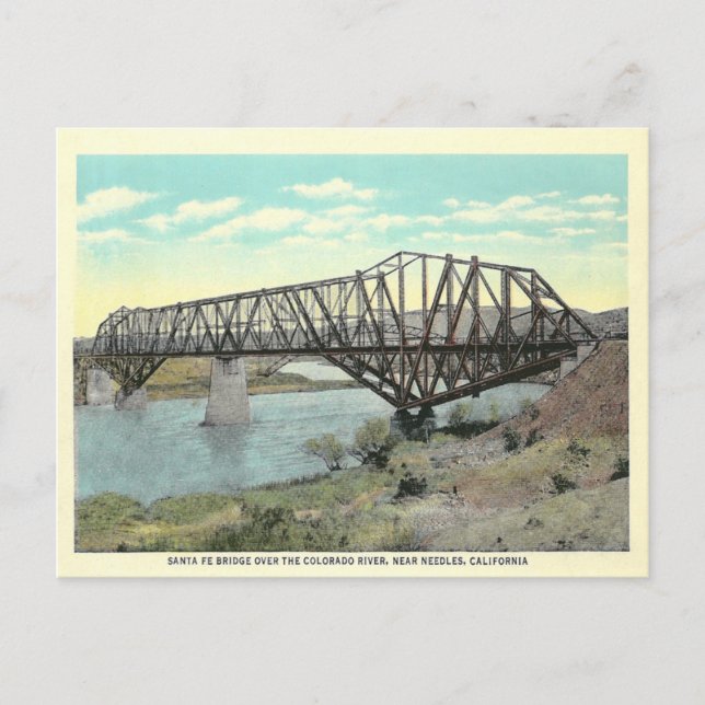 Vintage Needles California Postcard (Front)