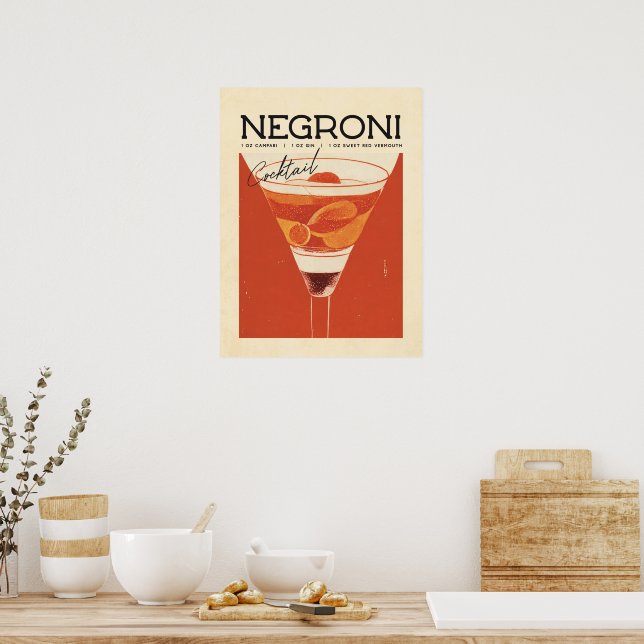 cocktail poster vintage