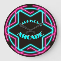 Vintage Neon Bar Arcade