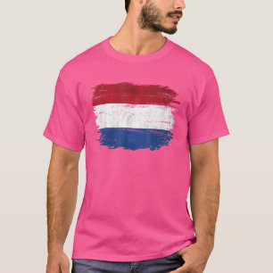 Vintage Netherlands Flag For Dutch T-Shirt
