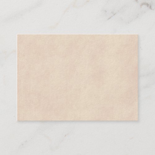 Vintage Neutral Parchment Old Paper Template Blank Business Card