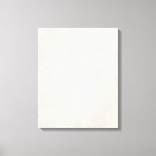 Vintage Neutral Parchment Old Paper Template Blank Canvas Print
