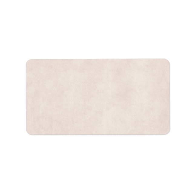 Vintage Neutral Parchment Old Paper Template Blank Label (Front)