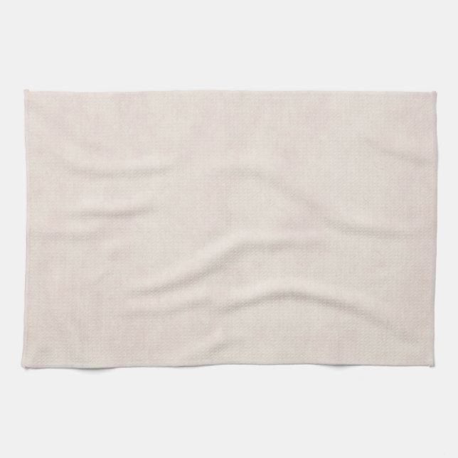 Vintage Neutral Parchment Old Paper Template Blank Towel (Horizontal)