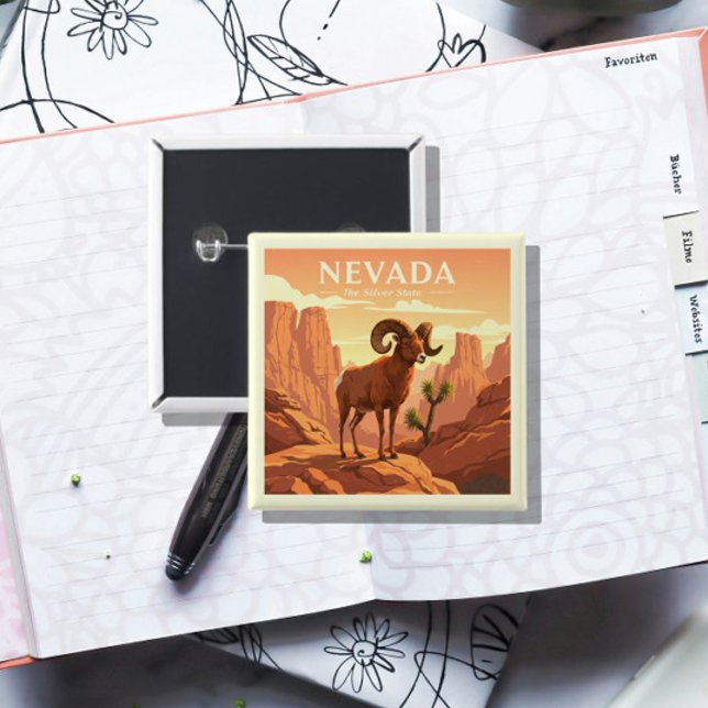  Vintage Nevada Button (Creator Uploaded)