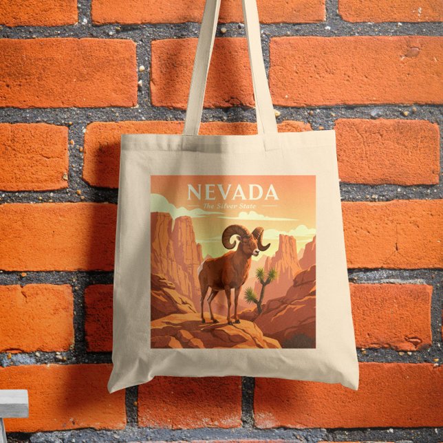 Vintage Nevada Tote Bag (Creator Uploaded)