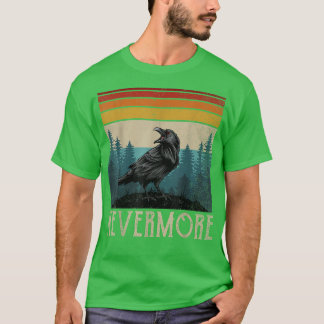 Vintage Nevermore Apparel Edgar Allan Poe The Rave T-Shirt