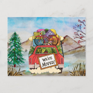 Vintage New Address Postcard